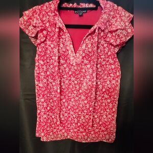 Floral Pink‎ Women's Top
